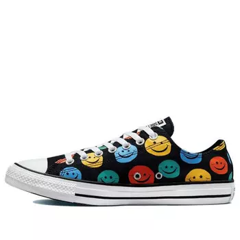 Кроссовки chuck taylor all star canvas shoes 'black blue yellow' Converse, черный