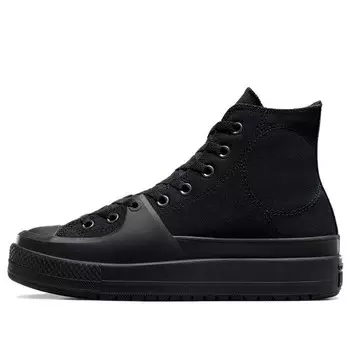 Кроссовки chuck taylor all star construct high top 'black' Converse, черный