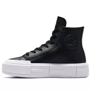Кроссовки chuck taylor all star cruise hi platform trainers 'leather black' Converse, черный