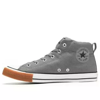 Кроссовки chuck taylor all star ctas street mid 'charcoal grey' Converse, серый