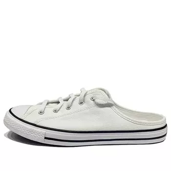 Кроссовки chuck taylor all star dainty mule slip 'white' Converse, белый