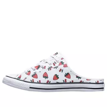 Кроссовки chuck taylor all star dainty mule slip 'fruit pack - strawberry' Converse, белый