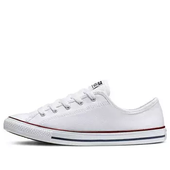 Кроссовки chuck taylor all star dainty ox white Converse, белый