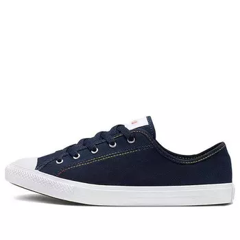 Кроссовки chuck taylor all star dainty rainbow low top cowboy blue Converse, синий