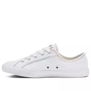 Кроссовки chuck taylor all star dainty rainbow low top Converse, белый