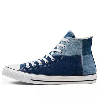 Кроссовки chuck taylor all star denim blue Converse, синий
