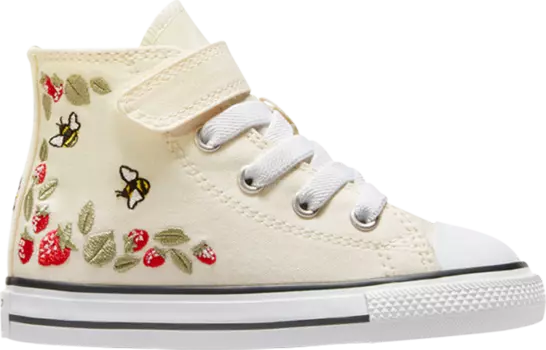 Кроссовки Chuck Taylor All Star Easy-On High TD 'Berries & Bees', кремовый