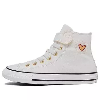 Кроссовки chuck taylor all star easy-on high 'valentine's day 2023 - vintage white' Converse, белый