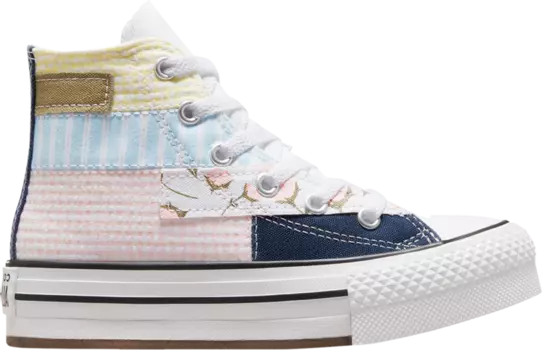 Кроссовки Chuck Taylor All Star EVA Lift Platform High PS 'Patchwork - Floral', белый