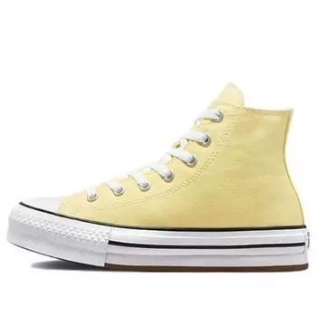 Кроссовки chuck taylor all star eva lift 'yellow white' Converse, желтый