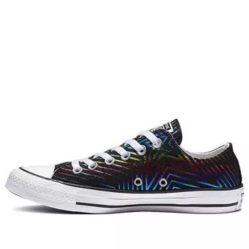 Кроссовки chuck taylor all star exploding star low top black Converse, черный