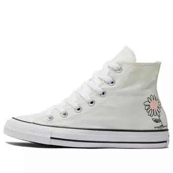 Кроссовки chuck taylor all star 'floral embroidery' Converse, белый