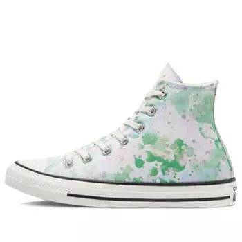 Кроссовки chuck taylor all star for mint/pink Converse, зеленый