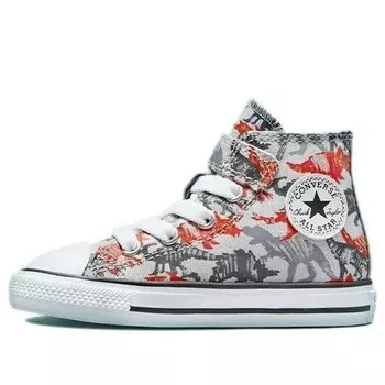 Кроссовки chuck taylor all star 'gray red' Converse, серый