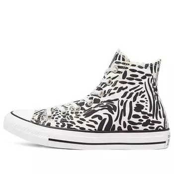 Кроссовки chuck taylor all star hi 'black white' Converse, черный