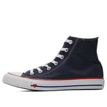 Кроссовки chuck taylor all star hi 'indigo' Converse, синий