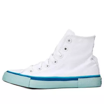 Кроссовки chuck taylor all star hi 'white blue' Converse, белый