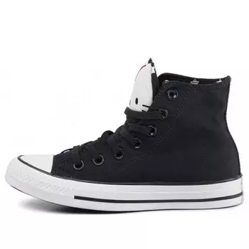 Кроссовки chuck taylor all star hi x hello kitty 'black' Converse, черный