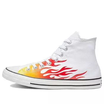 Кроссовки chuck taylor all star high 'archive print' Converse, белый