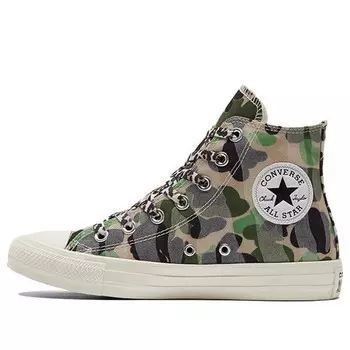 Кроссовки chuck taylor all star high 'camo' Converse, зеленый