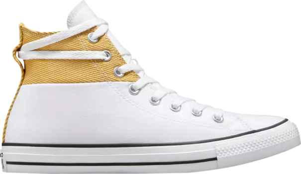 Кроссовки Chuck Taylor All Star High 'Crafted Patchwork - White Open Sesame', белый
