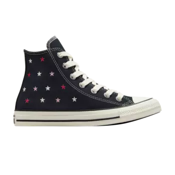 Кроссовки Chuck Taylor All Star High, цвет Embroidered Stars - Total Eclipse
