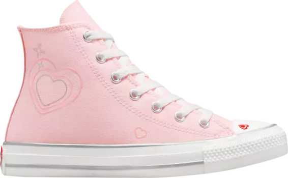 Кроссовки Chuck Taylor All Star High GS 'Y2K Heart', розовый