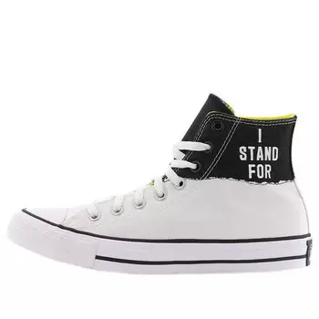 Кроссовки chuck taylor all star high 'i stand for' Converse, белый