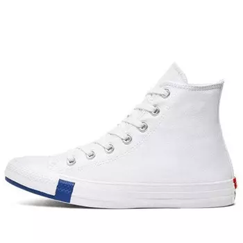 Кроссовки chuck taylor all star high 'logo play - white rush blue' Converse, белый