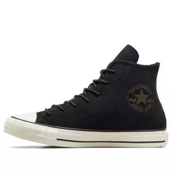 Кроссовки chuck taylor all star high 'mono suede - black' Converse, черный