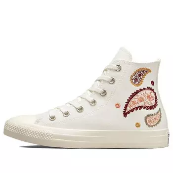 Кроссовки chuck taylor all star high 'paisley' Converse, белый