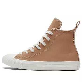 Кроссовки chuck taylor all star high 'perfect is not perfect - champagne tan' Converse, бежевый