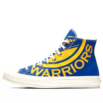 Кроссовки chuck taylor all star high premium 'golden state warriors' Converse, синий