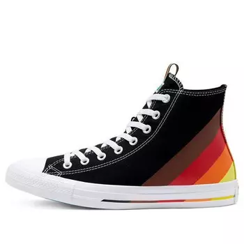 Кроссовки chuck taylor all star high 'pride - black' Converse, черный