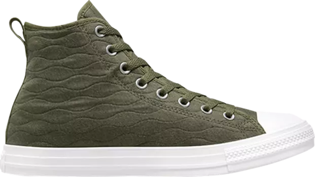 Кроссовки Chuck Taylor All Star High 'Quilted', зеленый