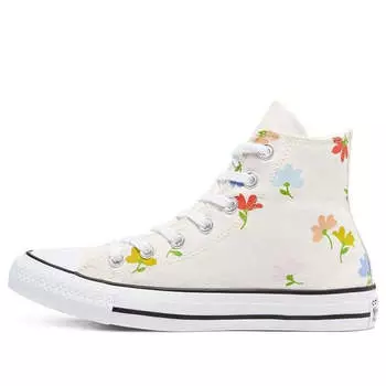 Кроссовки chuck taylor all star high top 'egret black white' Converse, мультиколор