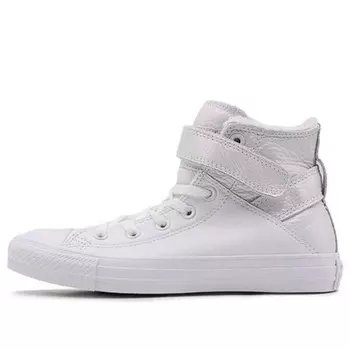 Кроссовки chuck taylor all star high top warm velvet 'white' Converse, белый