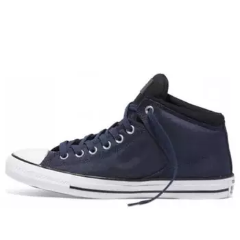 Кроссовки chuck taylor all star high top street 'midnight navy' Converse, синий
