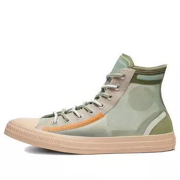 Кроссовки chuck taylor all star high 'translucent deep emerald' Converse, зеленый