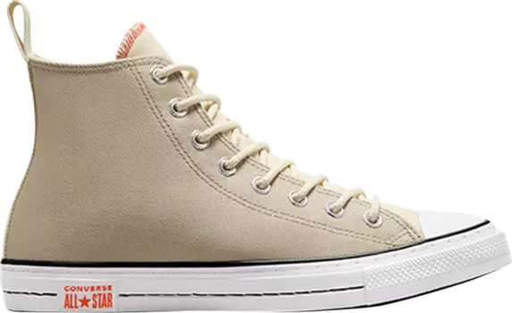Кроссовки Chuck Taylor All Star High 'Vintage Athletic - Beach Stone', кремовый