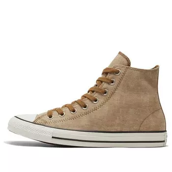 Кроссовки chuck taylor all star high 'washed canvas - nomad khaki' Converse, коричневый