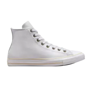 Кроссовки Chuck Taylor All Star Leather High, цвет White Miso Glaze