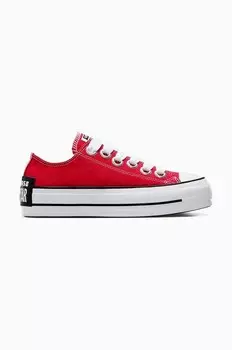 Кроссовки Chuck Taylor All Star Lift Converse, красный