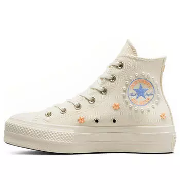 Кроссовки chuck taylor all star lift 'cream' Converse, бежевый