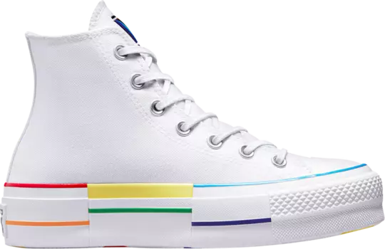 Кроссовки Chuck Taylor All Star Lift High 'Pride - Proud to Be', белый