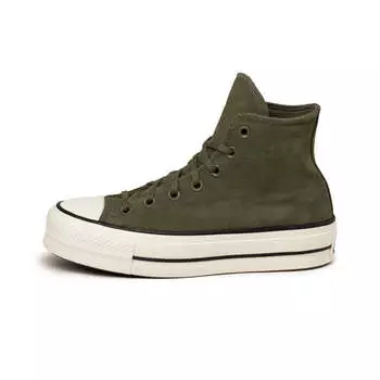 Кроссовки chuck taylor all star lift platform *colorful suede* Converse, черный