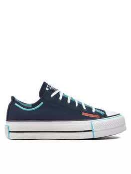 Кроссовки Chuck Taylor All Star Lift Platform Color Pop Ox A07597C Converse, черный