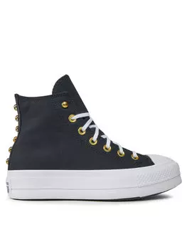 Кроссовки Chuck Taylor All Star Lift Platform Star Studded A05453C Converse, черный