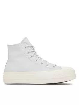 Кроссовки Chuck Taylor All Star Lift Platform Leather A05248C Converse, голубой