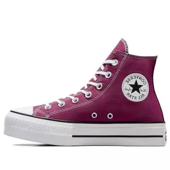 Кроссовки chuck taylor all star lift platform high top 'legend berry' Converse, фиолетовый